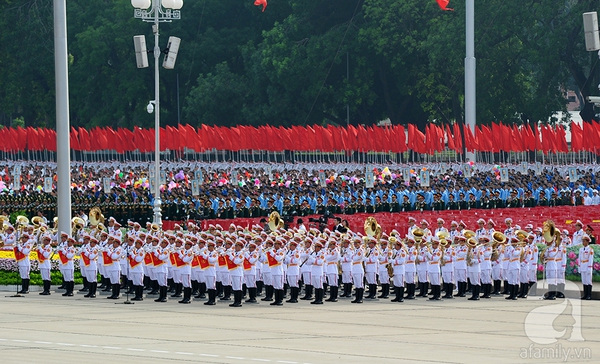 Xúc động, hùng tráng hình ảnh lễ diễu binh mừng ngày Tết Độc Lập 2/9